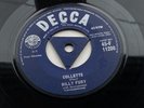 BILLY FURY ORIGINAL  1960  UK 45   COLLETTE  TRI  CENTRE  DECCA 45-F 11200