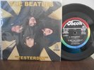LOS BEATLES THE BEATLES  EP YESTERDAY  EQUATEUR 22390 ORIGINAL 1965