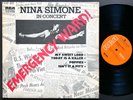 NINA SIMONE In Concert - Emergency Ward  LP RCA VICTOR LSP-4757 US '72 Soul Jazz