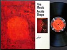 ARCHIE SHEPP Fire Music LP IMPULSE  AS-86 US 1965 RVG Marion Brown Joe Chambers