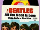 Beatles US 45 Capitol 5964 All You Need Is Love / Baby You're A Rich Man W/PS(D)