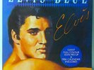 Elvis Presley ELVIS BLUE rare blue coloured LP with large poster / calendar incl