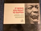 JOHN LEE HOOKER It Serve You Right To Suffer LP (1966) Impulse A-9103 VG+/VG+