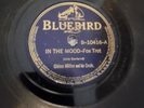 Glenn Miller 1939 In The Mood BlueBird Record 78 RPM Original Issue