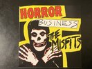 THE MISFITS HORROR BUSINESS COLOR 7” SINGLE PL 1009 PLAN9 2014