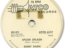 1958 BOBBY DARIN Rock’n Roll 78 RPM Record. Splish Splash