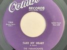 * PARAMOUNTS Take My Heart/Thunderbird Baby R&B DOO WOP JUMP BLUES Combo 45 HEAR
