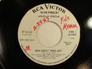 ELVIS PRESLEY - How Great Thou Art - So High - 1967 RCA Victor PROMO 45 rpm