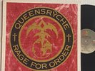 QUEENSRYCHE Rage For Order 1986 EMI America LP ORIGINAL PRESSING DMM