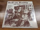 JACK ELLIOT & DERROLL ADAMS*ROLL ON BUDDY*VINYL LP RECORD TOPIC 12T 105 NM/VG+