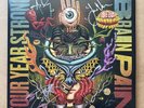 Four Year Strong Brain Pain Band Signed Splatter Colored Vinyl Etched Autograph