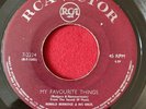 RONALD BERRIDGE My Favourite Things 45 Lonely Goatherd TRINIDAD 7