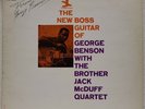 George Benson/Brother Jack McDuff - The New Boss Guitar 1964 Prestige LP SIGNED