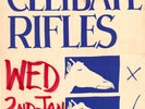 Celibate Rifles 1982 Australian Tour Poster