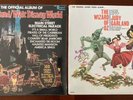 OFFICIAL ALBUM OF DISNEYLAND WALT DISNEY WORLD LP & Wizard Of Oz Soundtrack Viny