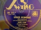 DJANGO REINHARDT Anything But Love 1943 SWING 78 FRANCE SW-254