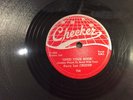 PERCY LEE CRUDUP - CHECKER 754  -Tears In My Eyes/Open Your Book RARE BLUES 78