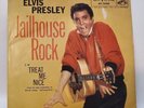 Elvis Presley JAILHOUSE ROCK  (ROCKABILLY 45/PS) #7035 PLAYS VG++ NO NOISE
