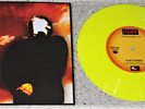 Gary Numan Little Invitro OTB Records Dayglo Yellow Vinyl 7