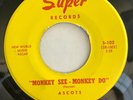 ASCOTS Monkey See - Monkey Do RARE Garage PSYCH ROCK Monster 45 60's FUZZ