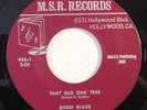 song poem 45 BOB BLAKE That Old Oak Tree DICK KENT Midas Touch MSR HEAR VG++