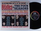 BEATLES & FOUR SEASONS International Battle Of The Century VEE-JAY 2XLP VG+ o