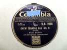 BILLY BRIGGS: CHEW TOBACCO RAG (No.2) 1951 GOLD COLUMBIA 78RPM VG SUPER RARE
