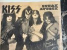 KISS SNEAK ATTACK - 2 LP SET  LIVE RECORDING.