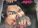 ANTHRAX FISTFUL OF METAL 1983 FIRST UK PRESSING - MFN 14 SLAYER THRASH