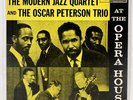 MODERN JAZZ QUARTET OSCAR PETERSON At The Opera House Verve DG Mono VG+ Jazz LP