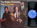 BOBBY TIMMONS TRIO In Person LP RIVERSIDE RLP 391 US 1961 DG MONO Ron Carter