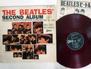 BEATLES SECOUND ALBUM ODEON OR-7058 JAPAN RED VINYL FLIPBACK COVER VINYL LP
