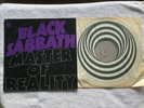 BLACK SABBATH Master of Reality LP,Vertigo swirl label & inner sleeve.Rock Metal