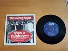 THE ROLLING STONES 7'' - She's a rainbow, rare unique SWE -68, PS