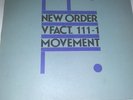 New Order - Movement - 1982 - STEREO - Vinyl - LP - Portuguese Pressing