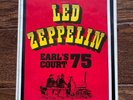 Led Zeppelin -Physical Graffiti  Earls Court 1975 UK official Tour Book program