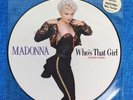 MADONNA WHO'S THAT GIRL PICTURE DISC 12'' VINYL LTD LP RECORD UK 1987 Promo Hype