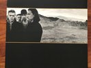 VINYL U2 The Joshua Tree POSTER ISLAND 1987 U26 UK Original A-1U / B-2U LP BONO