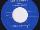 CONTI FAMILY Little Bongo Boy RARE private press Detroit funk 45 breaks HEAR