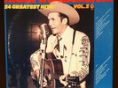 Hank Williams Sr. - 24 Greatest Hits Vol. 2 - 2 LP's - Gatefold - NEW