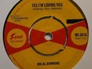 R'n'B 45 BIG AL DOWNING Yes I'm Loving You SUE (UK, 1960) V-Tone Records