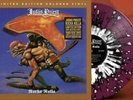 JUDAS PRIEST ROCKA ROLLA  BLACK WHITE PURPLE SPLATTER VINYL Dio Saxon SEALED