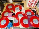 Michael Jackson Limited Edition X9 7” Red Vinyl Singles 1983 Thriller Beat It ++