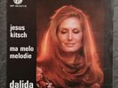 Dalida 45 tours Portugal Jesus kitsch