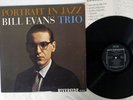 BILL EVANS TRIO PORTRAIT IN JAZZ RIVERSIDE SMJ-6144 JAPAN VINYL LP