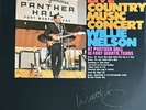 Willie Nelson Autographed twice Vinyl record Live Country Music Concert 1966