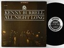 Kenny Burrell - All Night Long LP - Prestige - PRST 7289