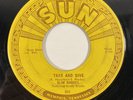Sun 256 Slim Rhodes - Take and Give / Do What I Do, Rockabilly 7” 1956 VG