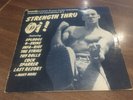 Strength Thru Oi  V/A 1981. 1st pressing. Punk / Skins. Cock Sparrer, etc