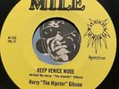 HARRY The Hipster GIBSON Novelty Jazz 45 Keep Venice Nude b/w Putzi Putzi